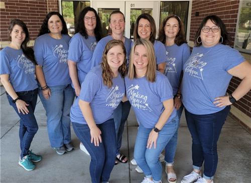 Mrs. Samuel, Mrs. Whitehead,  Mrs. Pennington,  Mrs. Windham,  Mrs. Perez, Mrs. Petersen, Ms. Kari,  Mrs. Flynt, Mrs. Aslan